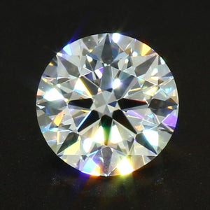0.81ct E VVS2 Hearts & Arrows Round Brilliant Cut Diamond