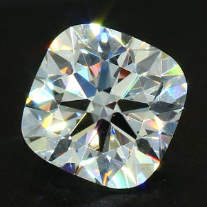 1.71ct F VS1 Square Cushion Hearts & Arrows Lab Grown Diamond