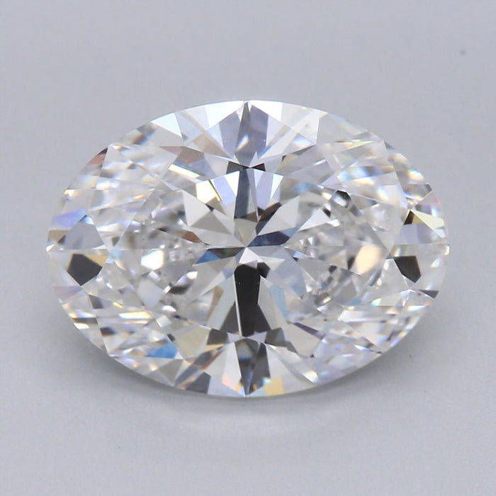 2.65ct F VVS2 Oval Brilliant Cut Lab Grown Diamond