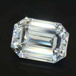 3.72ct F VS1 Emerald Cut Lab Grown Diamond