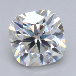 8mm 2.73ct D/F VS Distinctive Square Cushion Hearts & Arrows Moissanite