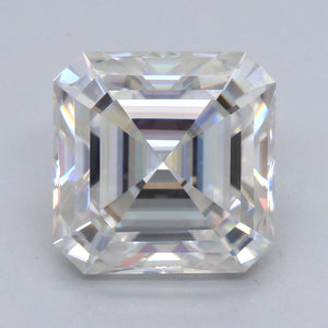 8mm 2.88ct D/F VS Distinctive Asscher Moissanite