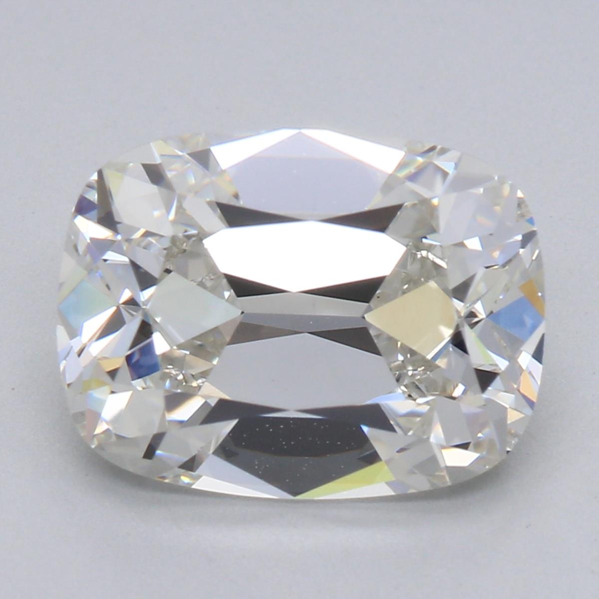 3 Carat Elongated Antique Cushion Lab Grown Diamond Solitaire