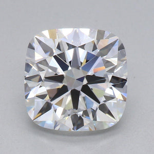 1.93ct E VS1 Square Cushion Hearts & Arrows Private Reserve Lab Grown Diamond