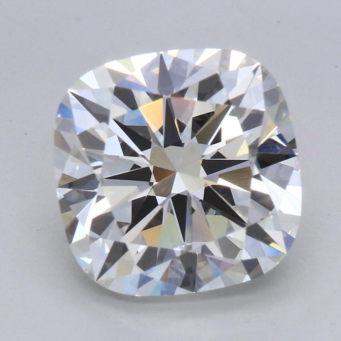4.02ct G VVS2 Hearts and Arrows Cushion Lab Grown Diamond