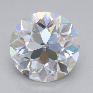 5.5mm  0.68ct D/F VS Heritage European Cut Moissanite