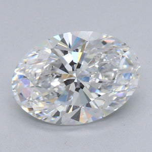 3.0xct E VVS Cherry Picked Lab Grown Oval Brilliant Diamond