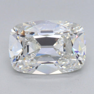 4.03ct F VS1 Cherry Picked Elongated Vintage Cushion Cut Lab Grown Diamond