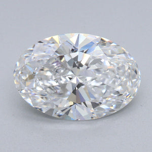 3.06ct E VS1 Cherry Picked Private Reserve Lab Grown Oval Brilliant Diamond