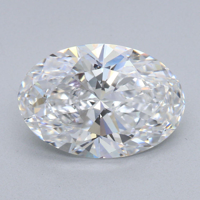 3.06ct E VS1 Cherry Picked Private Reserve Lab Grown Oval Brilliant Diamond