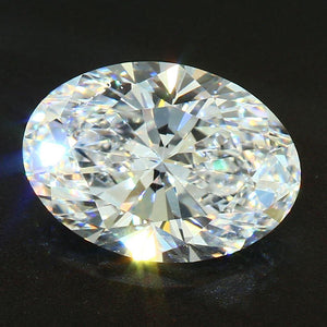 3.0xct E VVS Cherry Picked Lab Grown Oval Brilliant Diamond